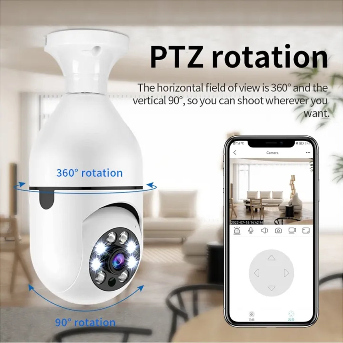 Wifi Bulb Camera