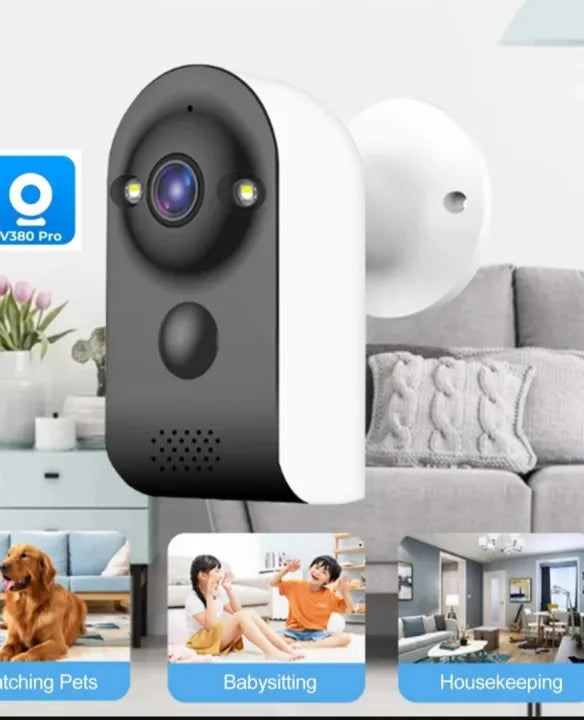 5MP Mini CCTV Camera Wifi Security Alarm