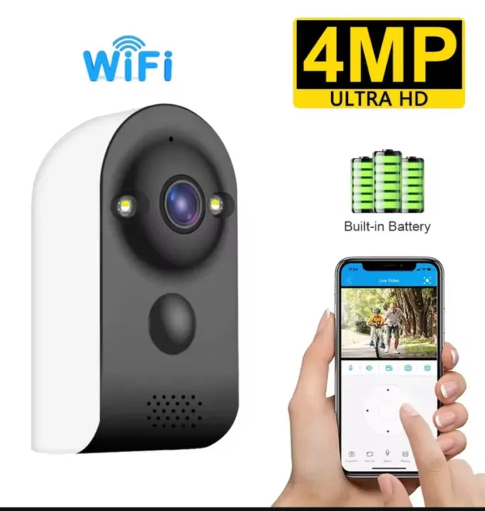 5MP Mini CCTV Camera Wifi Security Alarm